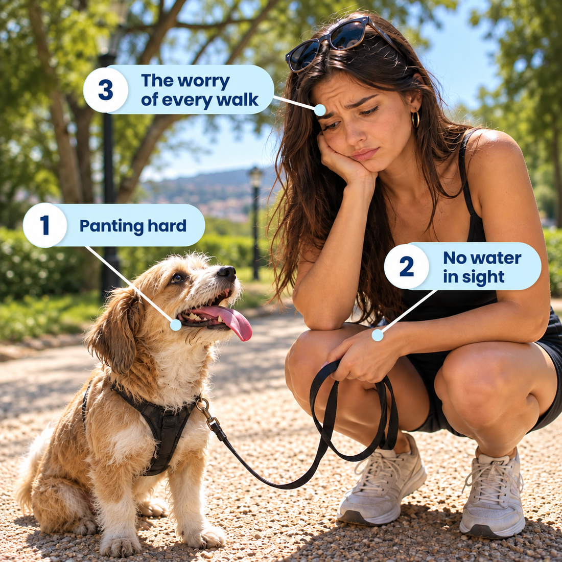 That second your dog starts panting